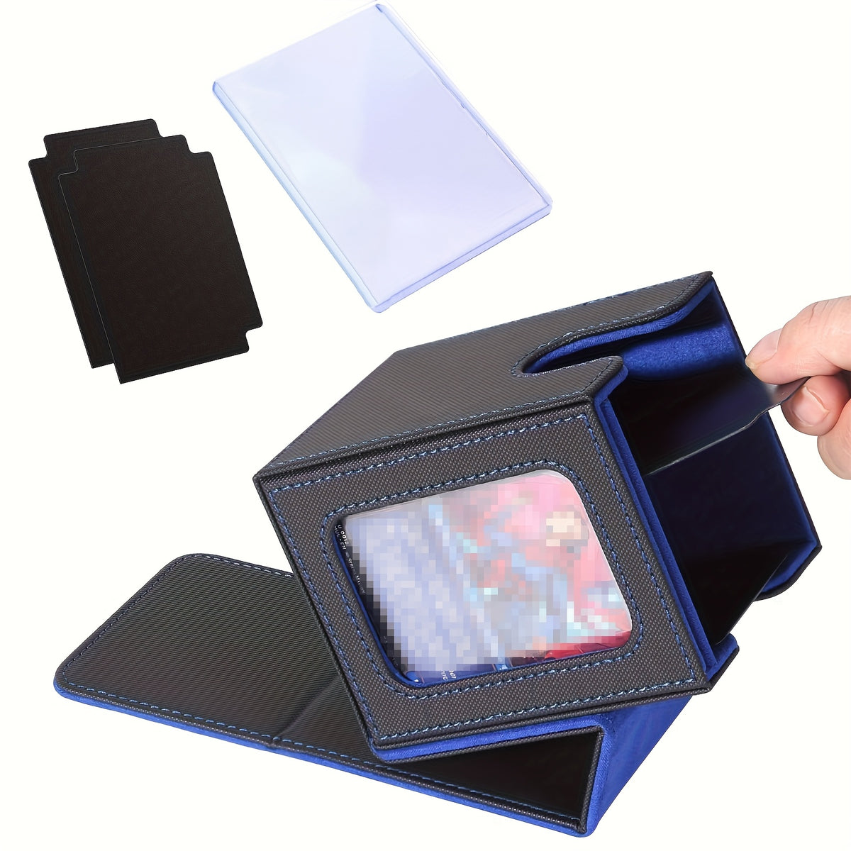 Deck Box - Black/Blue