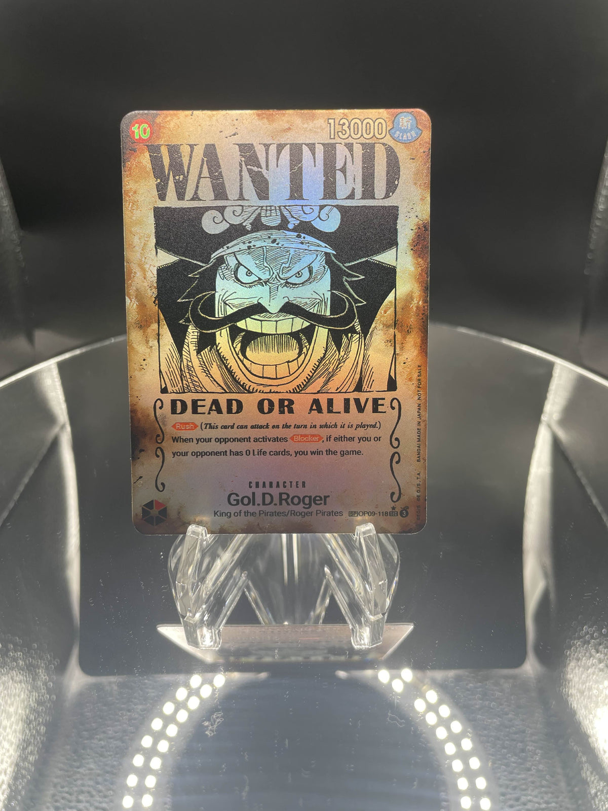 Gol.D.Roger Wanted (OP09-118) (EN)