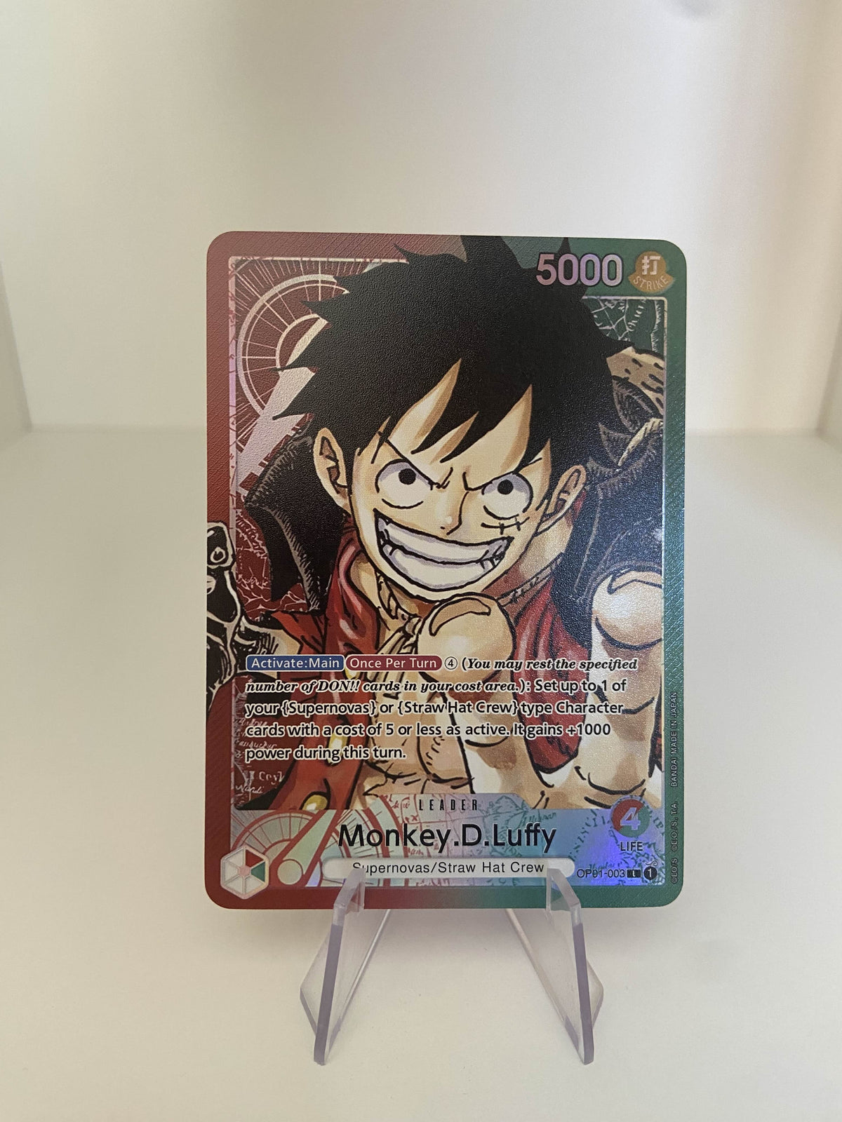 Monkey.D.Luffy LEADER ALT (OP01-003) (V.2) (EN)