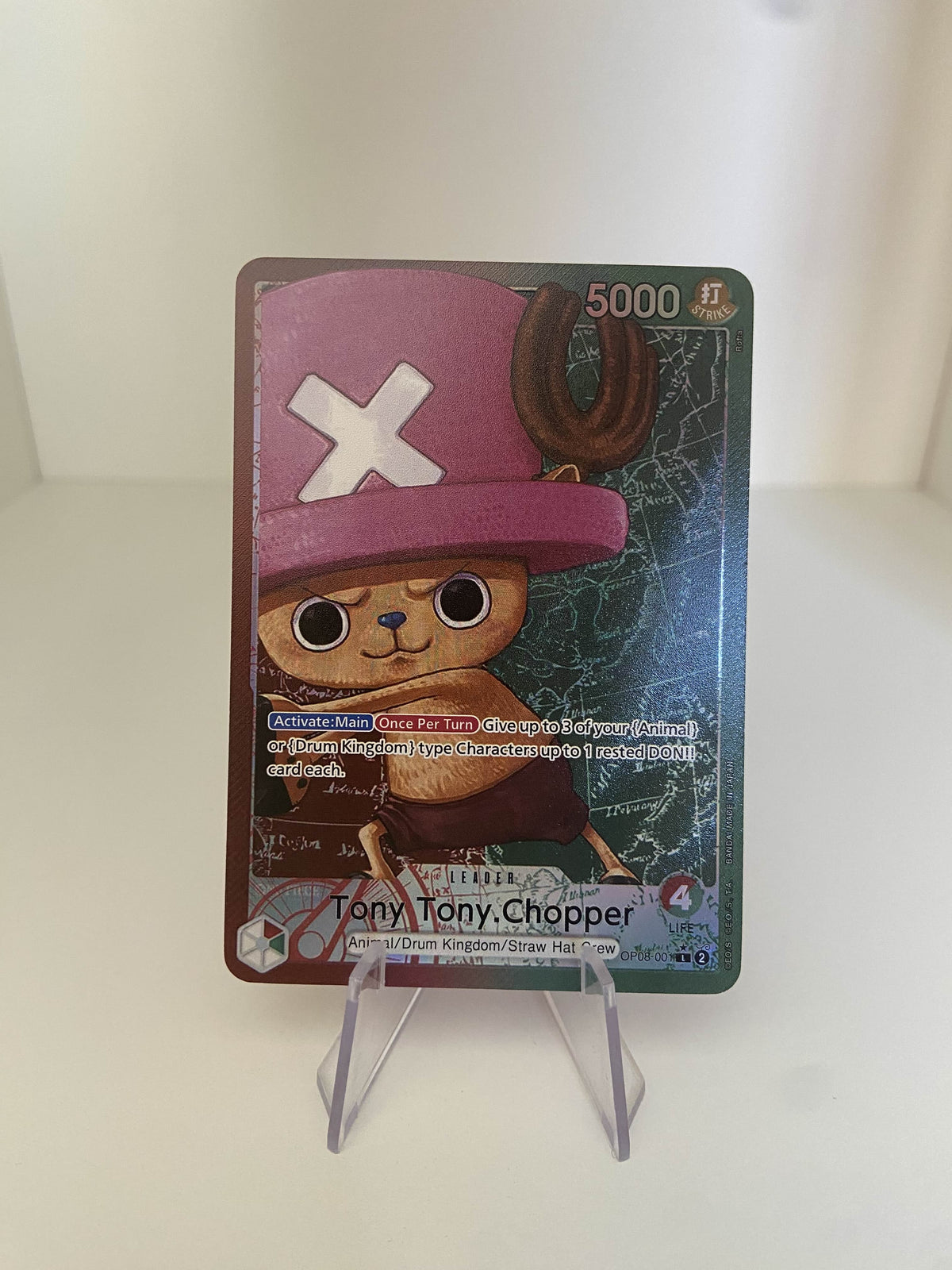 Tony Tony.Chopper LEADER ALT (OP08-001) (V.2) (EN)