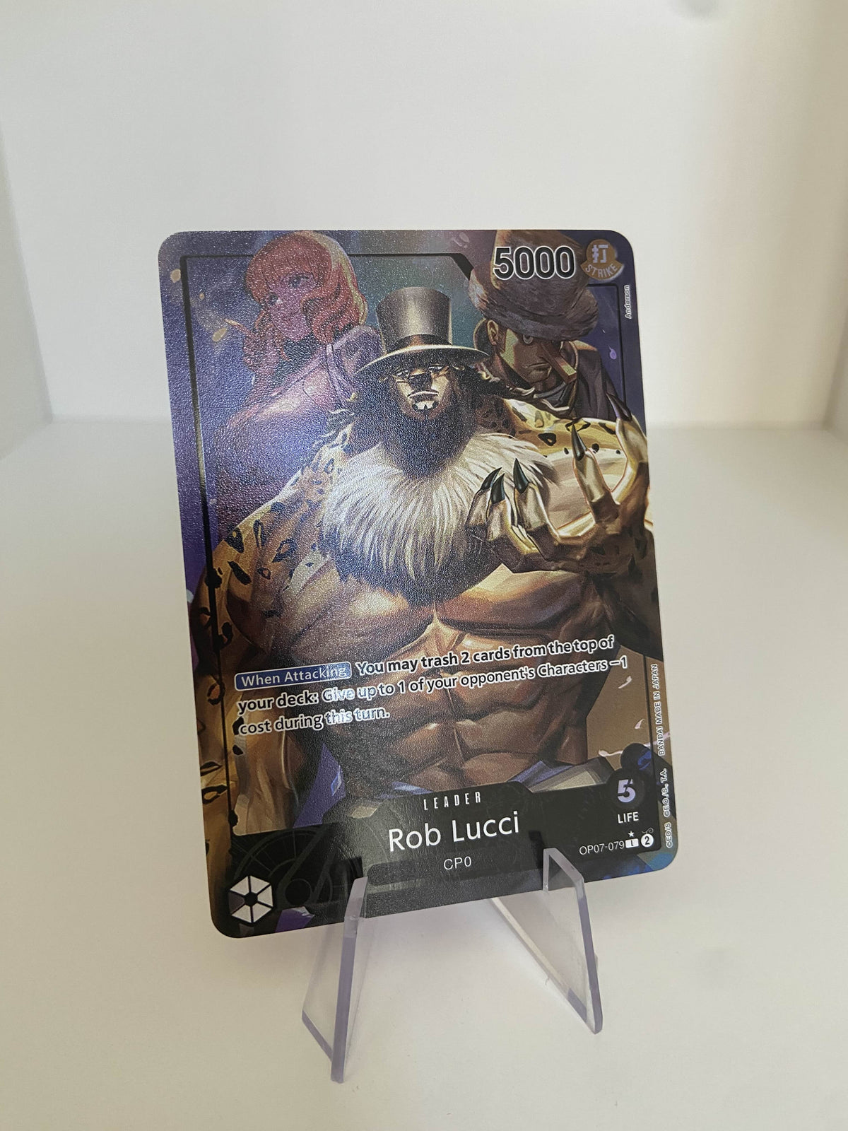 Rob Lucci LEADER ALT OP07-079 (EN)