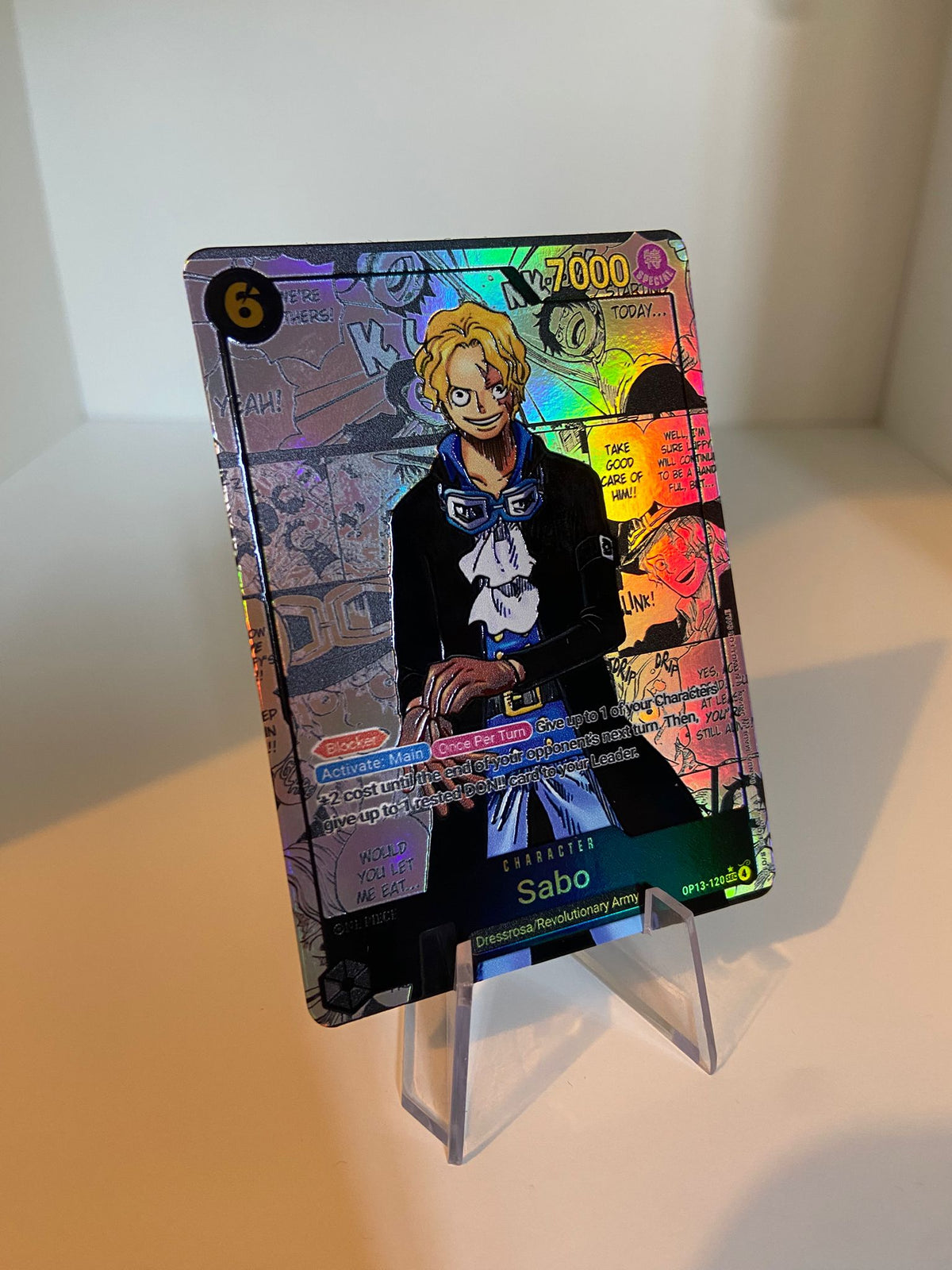 Pack x4 Sabo MANGA (OP13-120) (V.3) (EN)