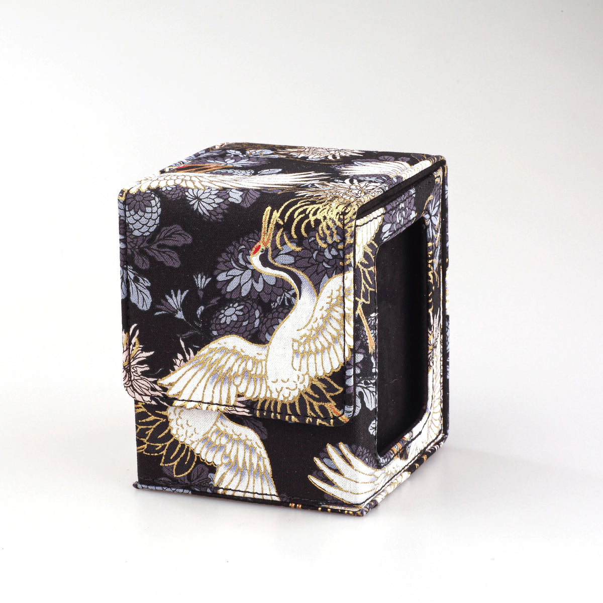 Deck Box - Black Crane