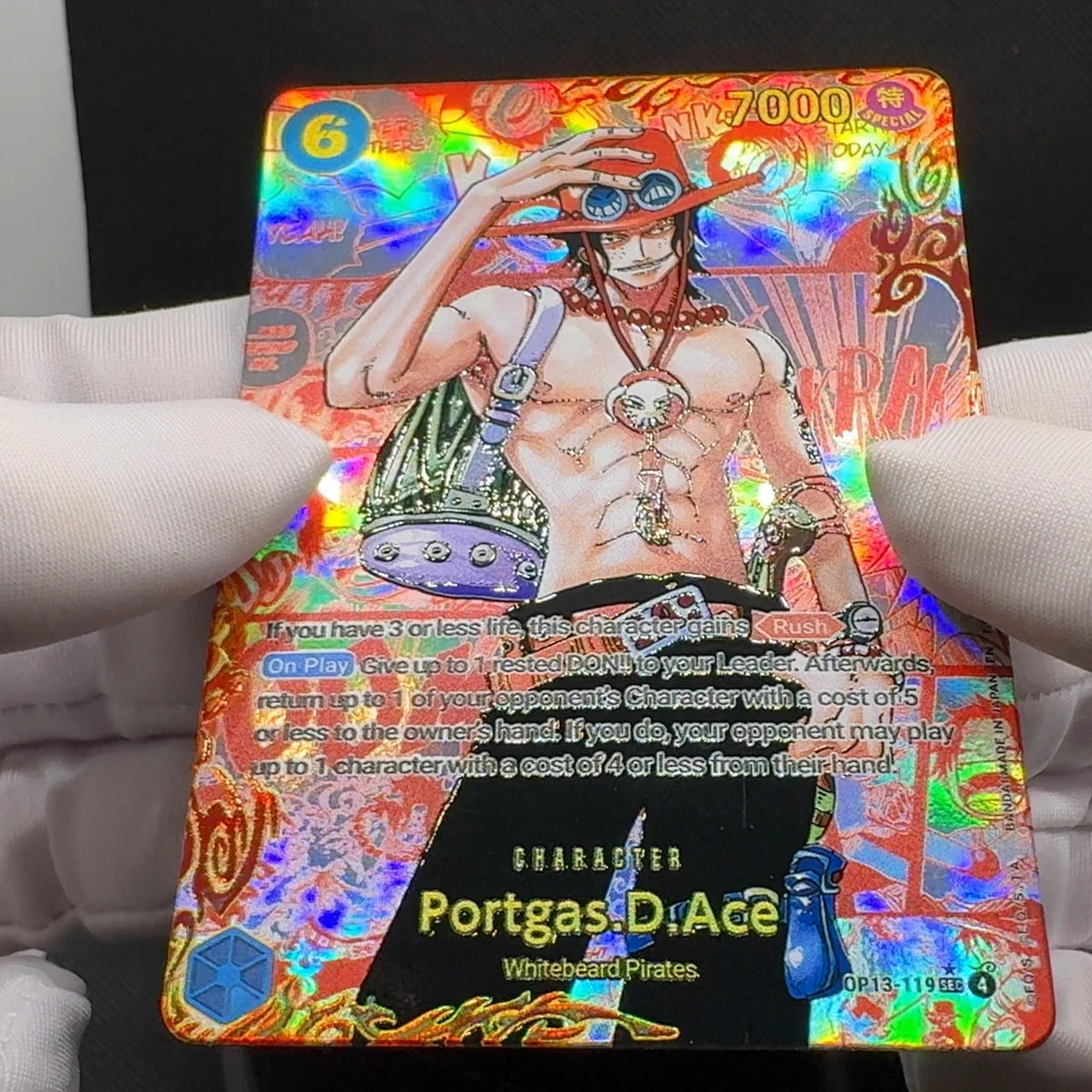 Pack Portgas D. Ace RED MANGA (OP13-119) (EN) x4