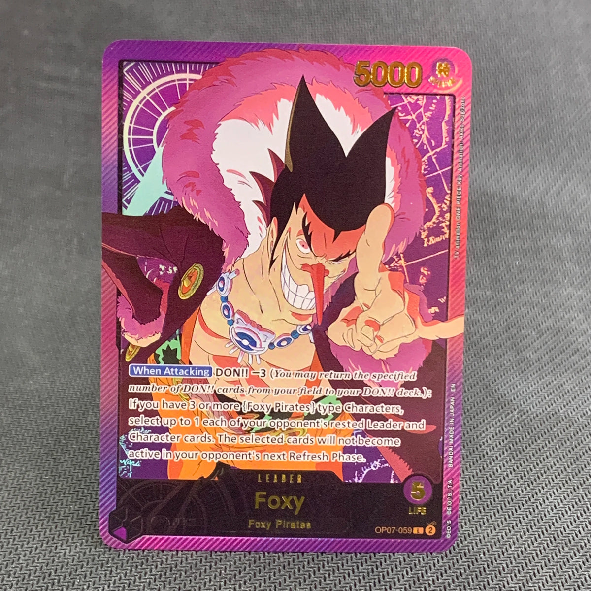 EB02 Foxy OP07-059 (EN)