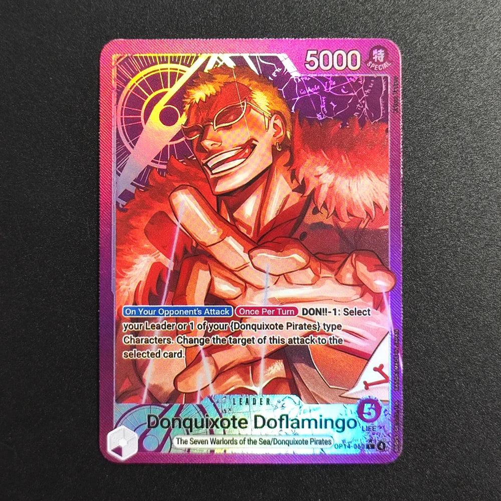 Donquixote Doflamingo LEADER ALT (OP14-060) (V.2) (EN)
