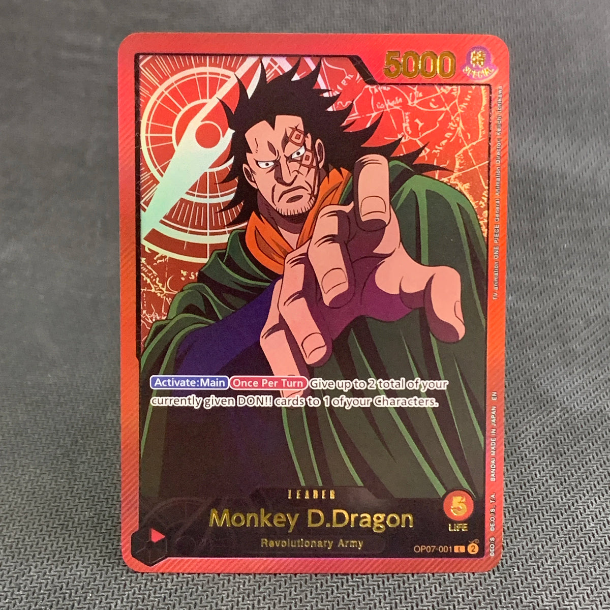 EB02 Monkey D. Dragon OP07-001 (EN)