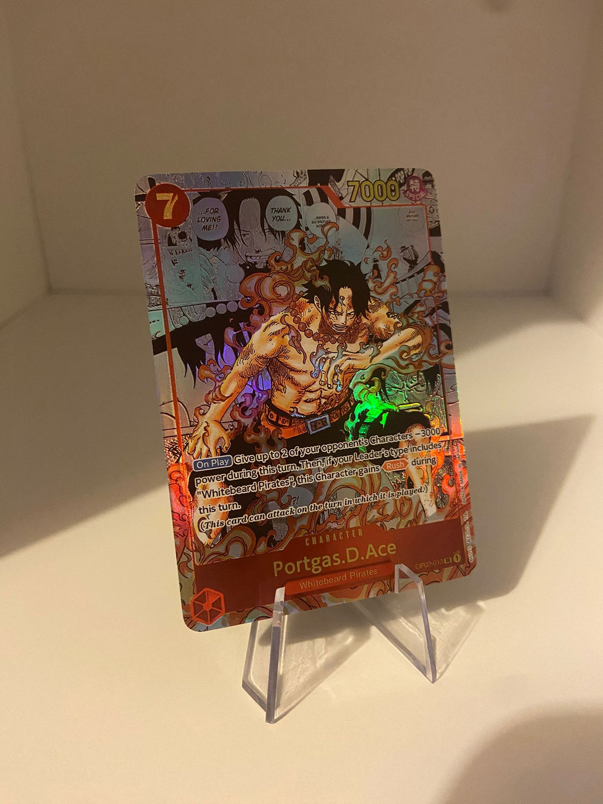 Portgas.D.Ace MANGA (OP02-013) (V.3) (JP)