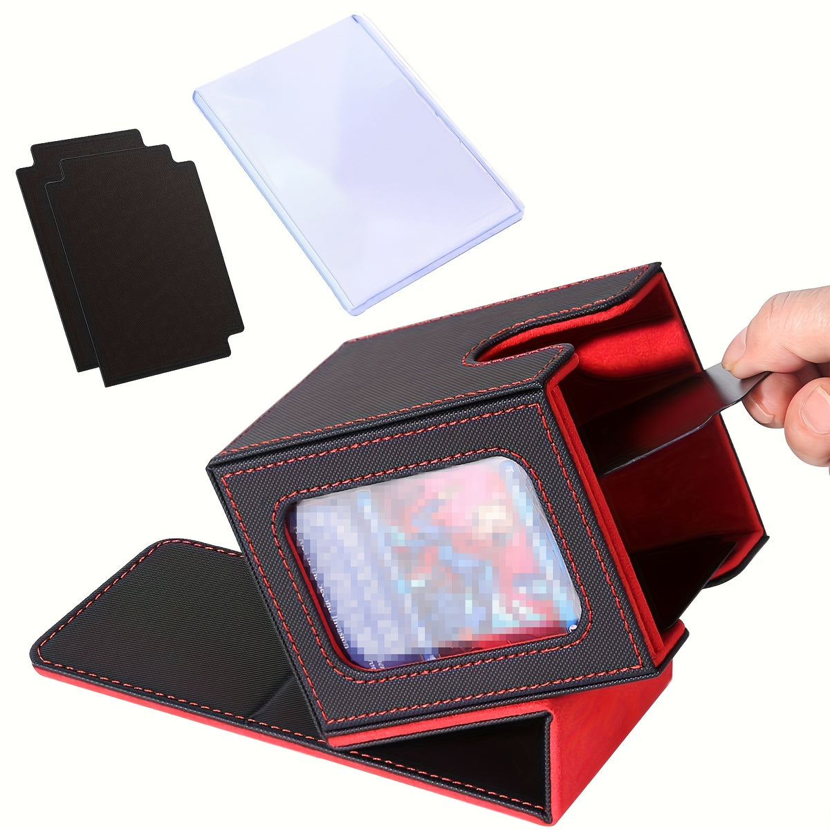 Deck Box Black/Red
